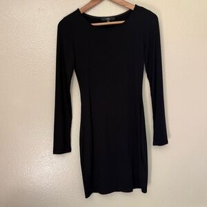 ❇️Lulu's Classic Black Long Sleeve Dress 2 for $22❇️